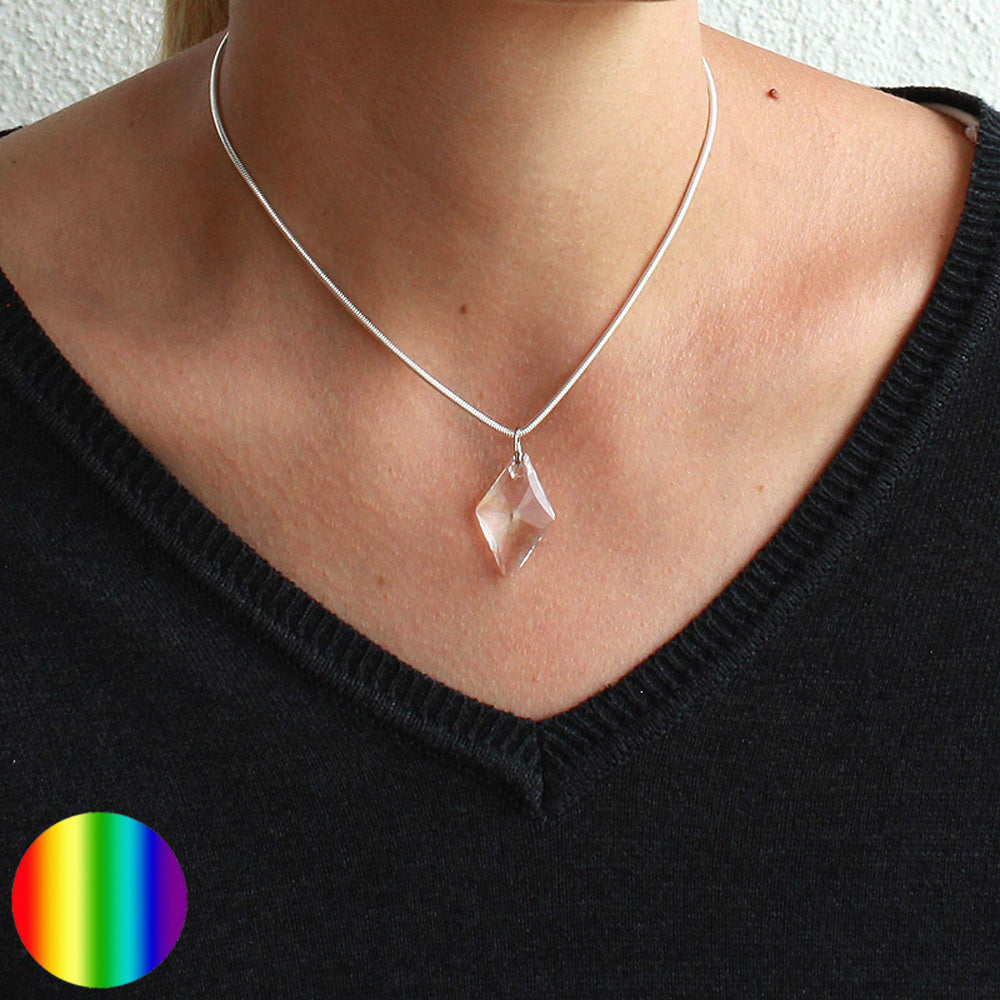 Anhänger Kristall Rhombus 27mm bleifrei Swarovski