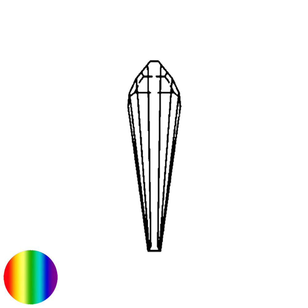 Anhänger Kristall Spike 39mm bleifrei Swarovski