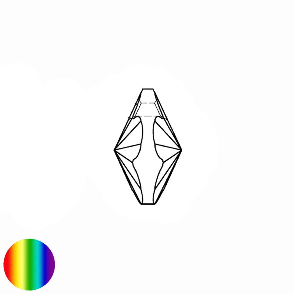 Anhänger Kristall Flower 18mm bleifrei Swarovski