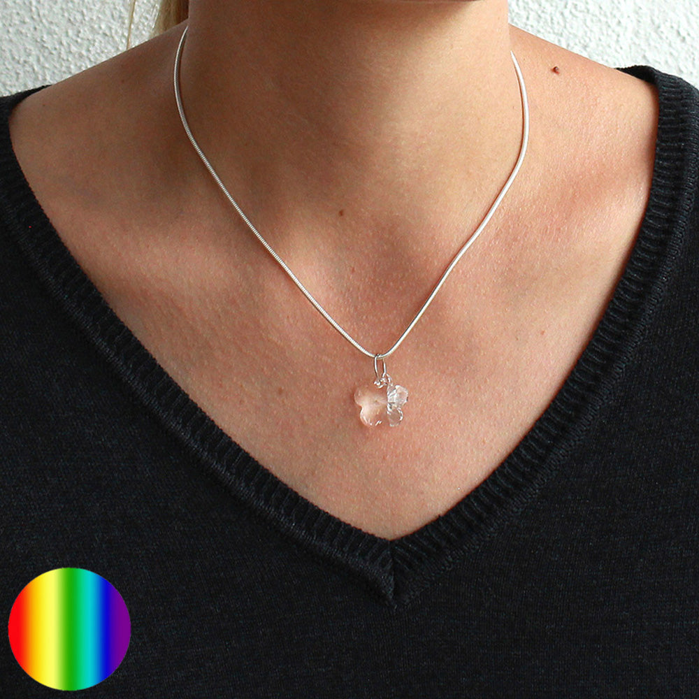 Anhänger Kristall Flower 18mm bleifrei Swarovski