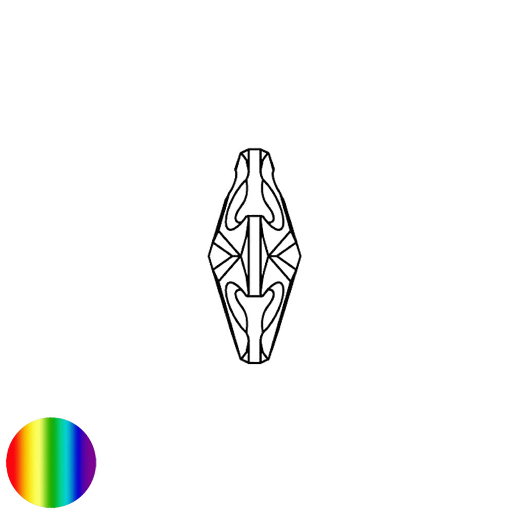 Anhänger Kristall Griechisches Kreuz 18mm bleifrei Swarovski