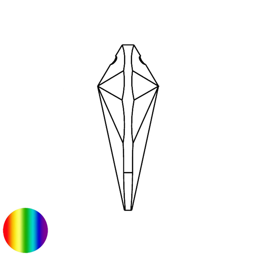 Regenbogen-Kristall - Leaf 40mm - Swarovski