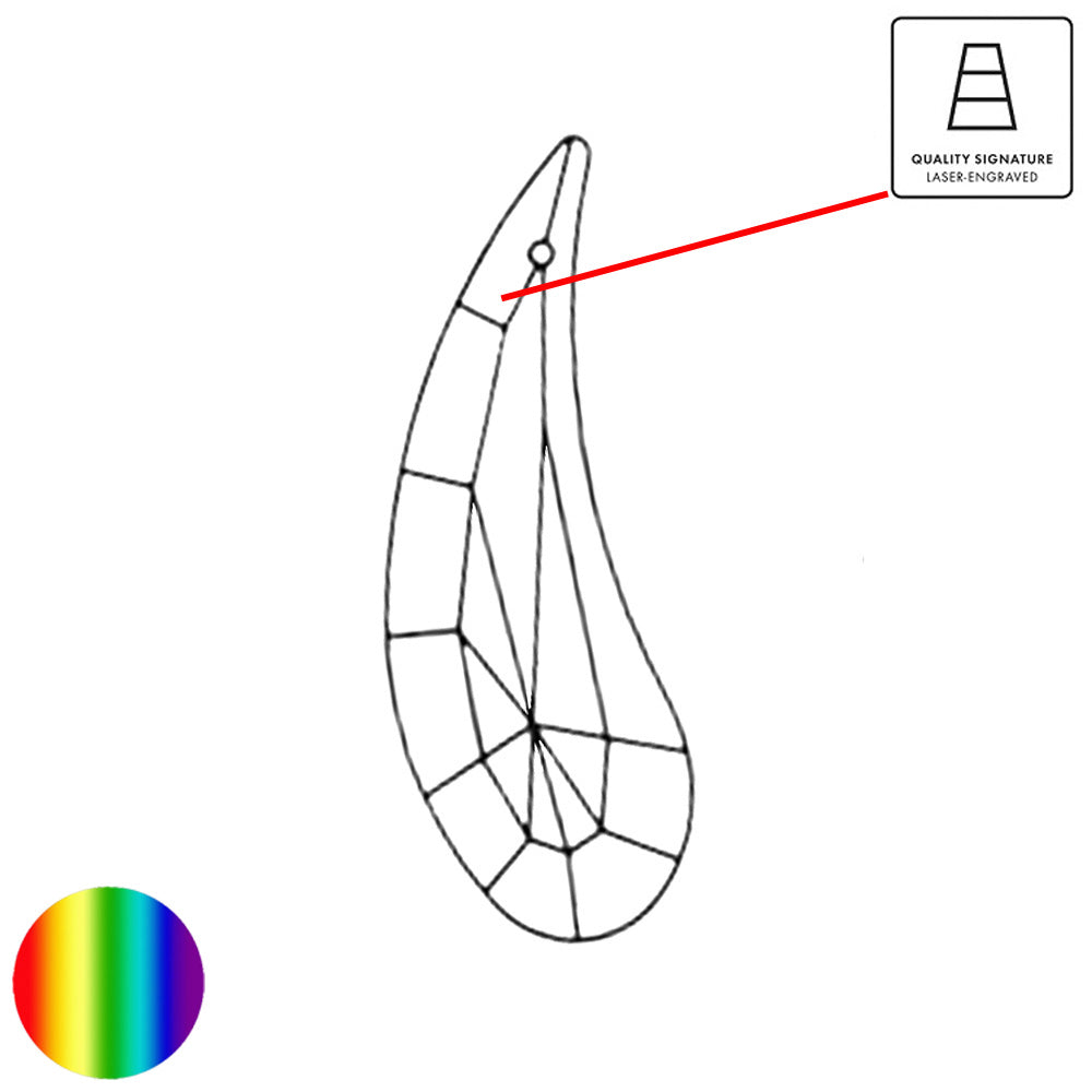 Regenbogen-Kristall - Fairy Wing 50mm - Swarovski