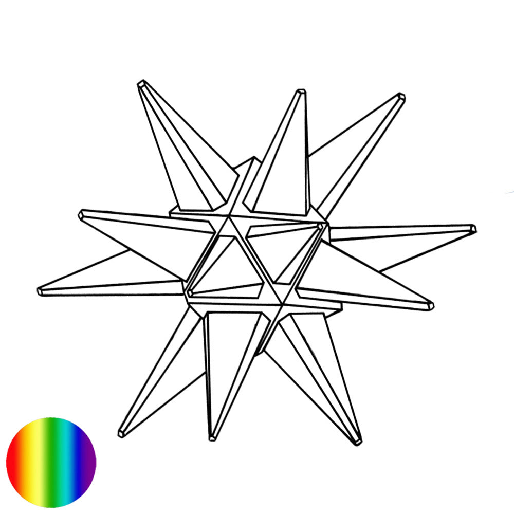 Glas-Stern - Moravian 117mm - Swarovski
