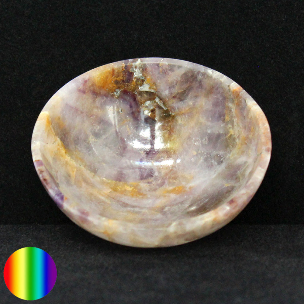 Schälchen handgeschliffen - Amethystquarz