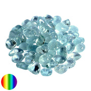 Trommelsteine Topas blau 8-15mm