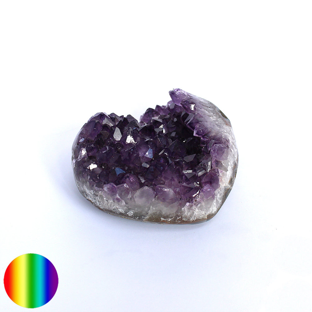Amethyst Druse Herz 95mm