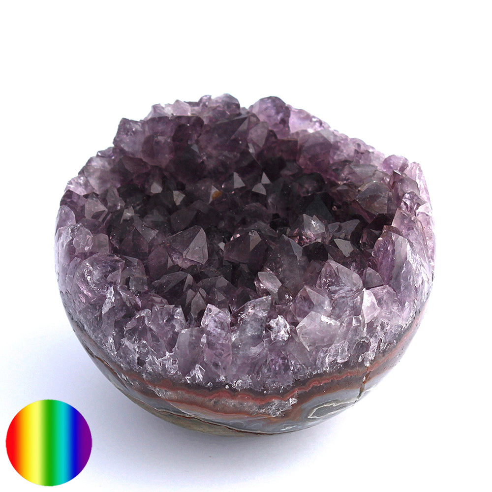 Amethyst Druse Kugel 85mm