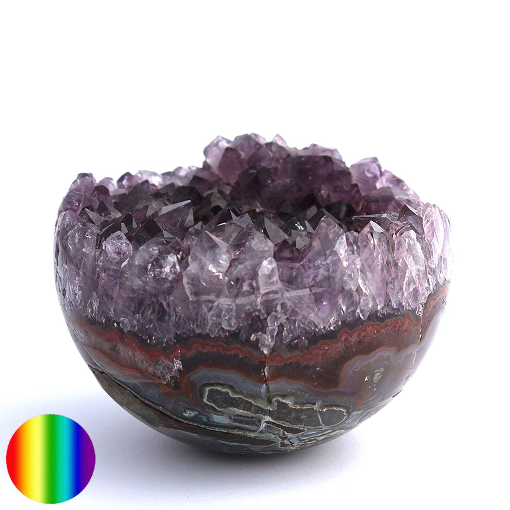 Amethyst Druse Kugel 85mm