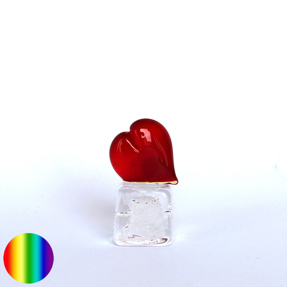 Glas-Herz - Murano klein