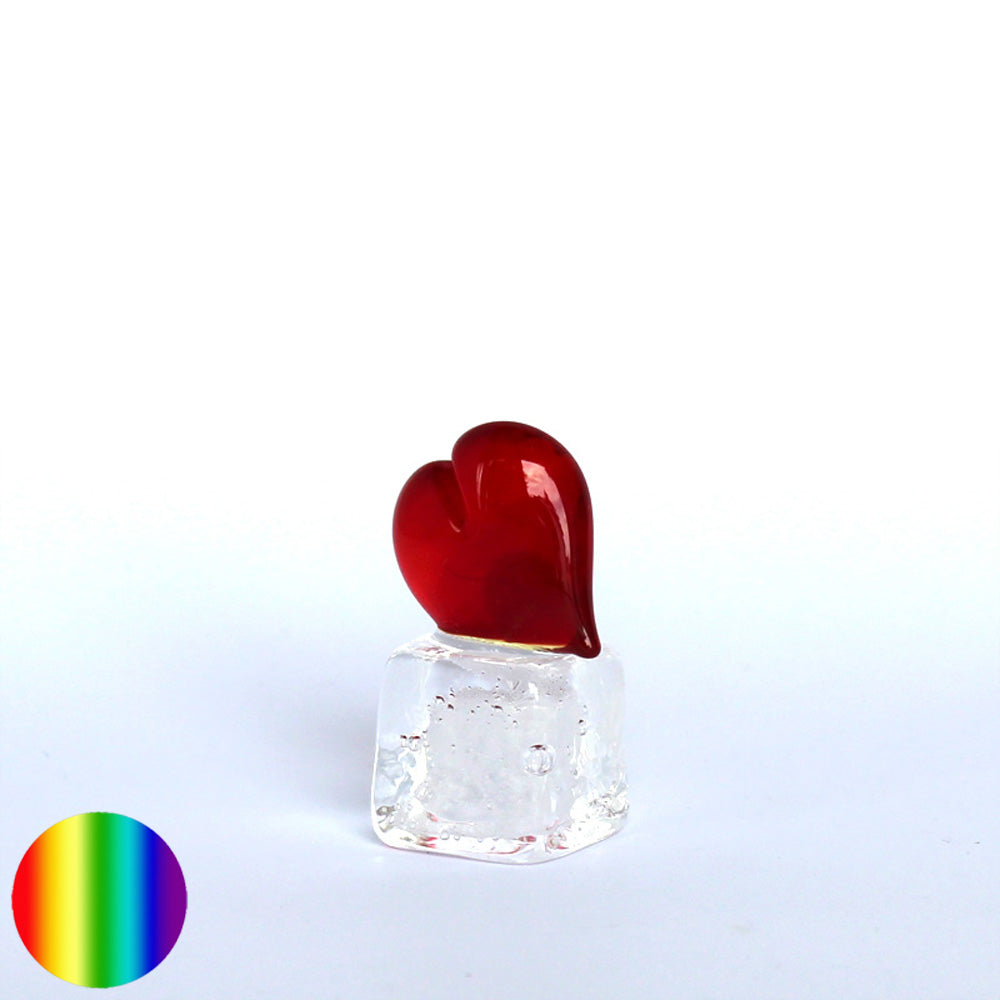 Glas-Herz - Murano klein