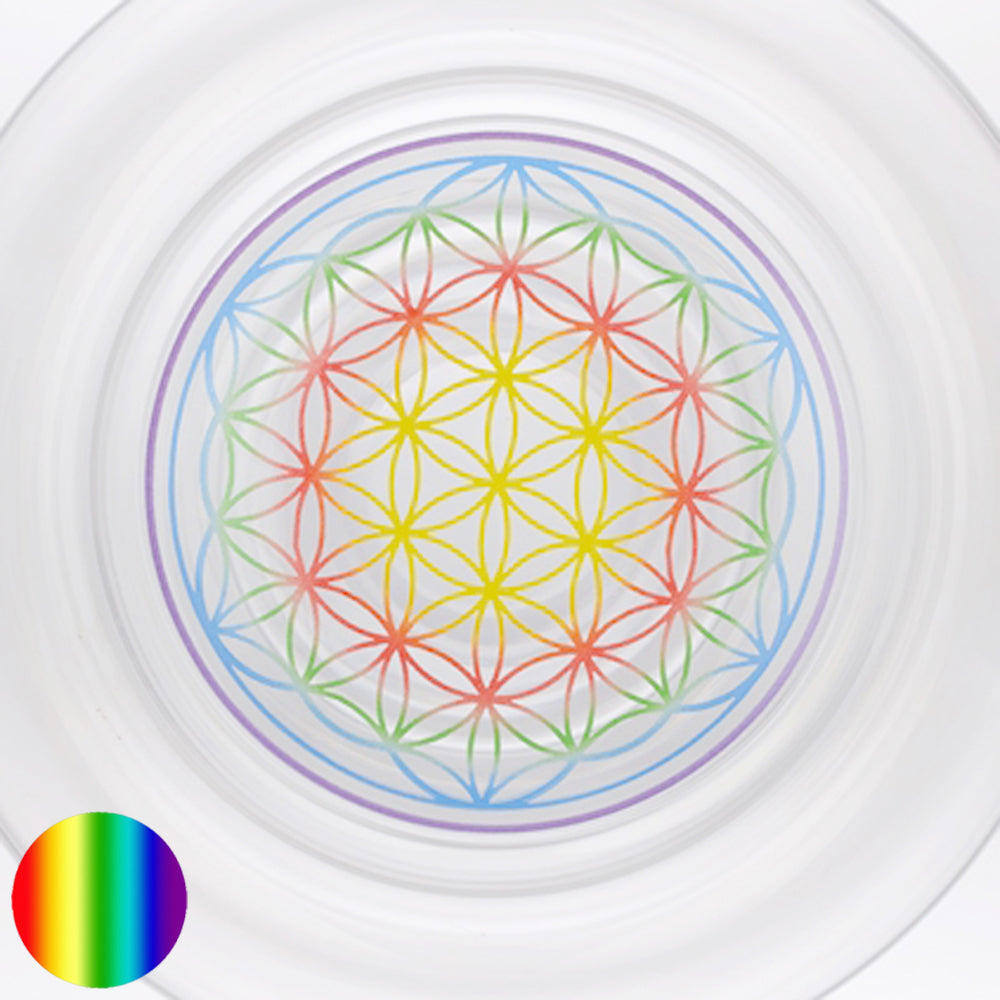 Mythos Glas Happy bunte Lebensblume Nature's Design