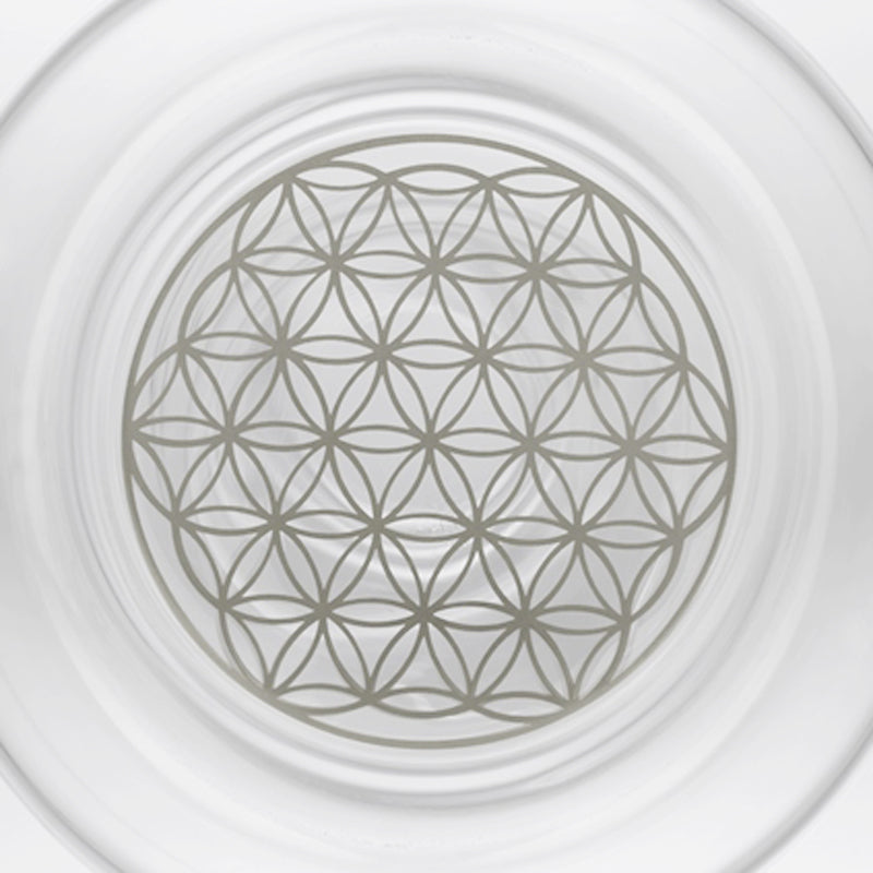Mythos Glas Platin Lebensblume Nature's Design